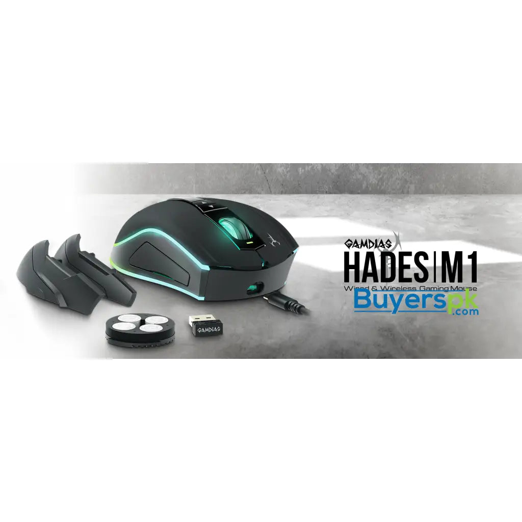 Gamdias Hades M1 Wired & Wireless Gaming Mouse - Price in Pakistan Gamdias Hades M1 Wired & Wireless Gaming Mouse - Price in Pakistan